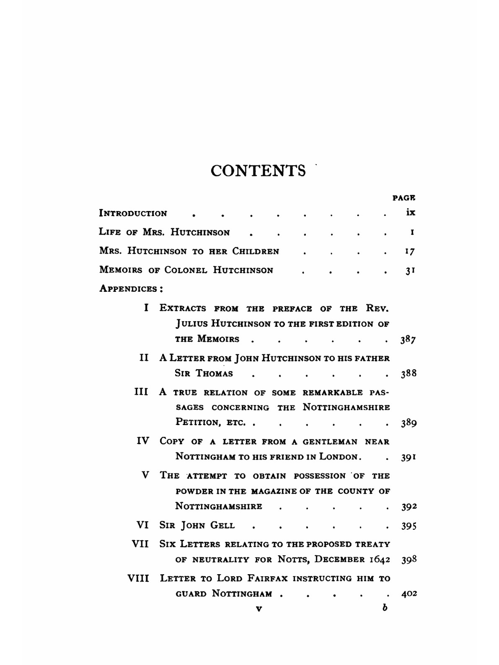 Memoirs of the life of Colonel Hutchinson, governor of Nottingham | Lucy Hutchinson