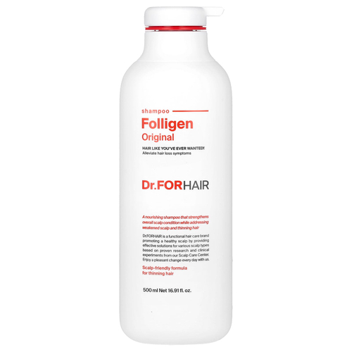 Dr.ForHair, Folligen, шампунь, 500 мл (16,91 жидк. унции)