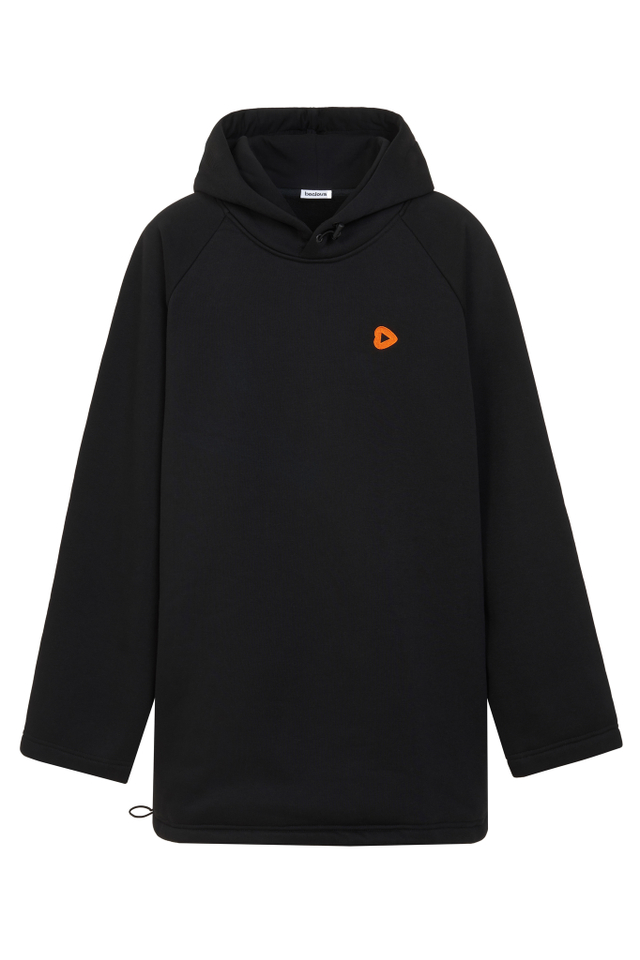 Худи с начесом, на кулисе