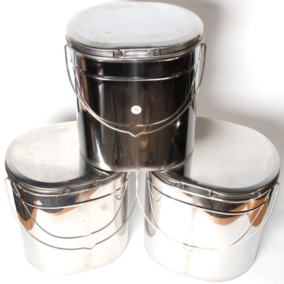 Набор высоких котелков 3 шт.(13;16;18л) крышки с ручками нерж.сталь(Роза ветров)