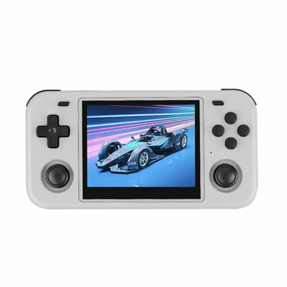 Портативная игровая консоль O30S с открытым исходным кодом в стиле ретро, black, Single card 128GB