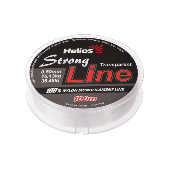 Леска Helios Strong Line Nylon Transparent 0,50mm/100 (HS-SLT-50/100)