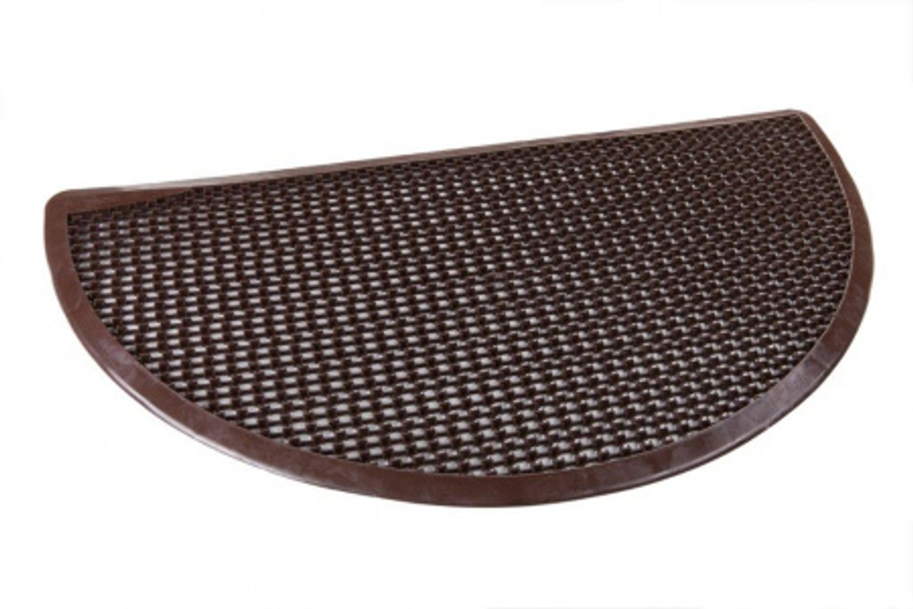 Коврик придверный БЕРОССИ STEP PLUS (шоколадный)