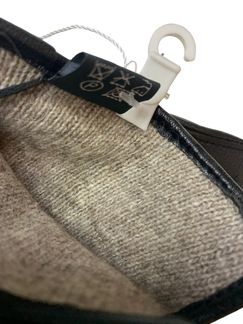 Yongsheng.Эко кожа. Подклад трикотаж-шерсть.Перчатки.Мужские.10 шт в упаковке.