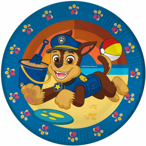 Тарелки 18см 6шт Щенячий патруль