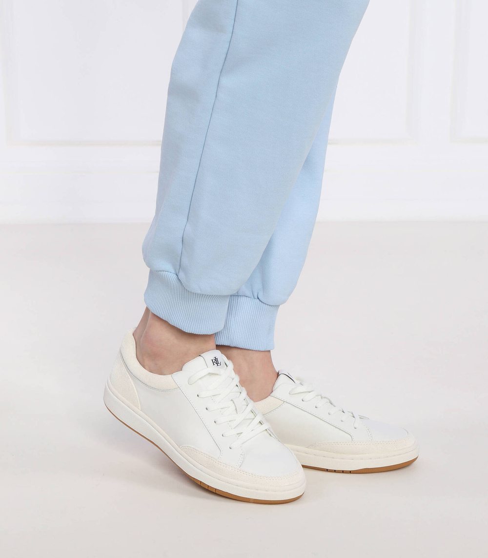 Кожаные кроссовки LAUREN RALPH LAUREN - белый(802891469)