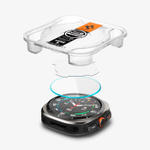 Стекло Spigen GLAS.TR ”EZ-FIT” 2-PACK GALAXY WATCH ULTRA (47 MM) CLEAR
