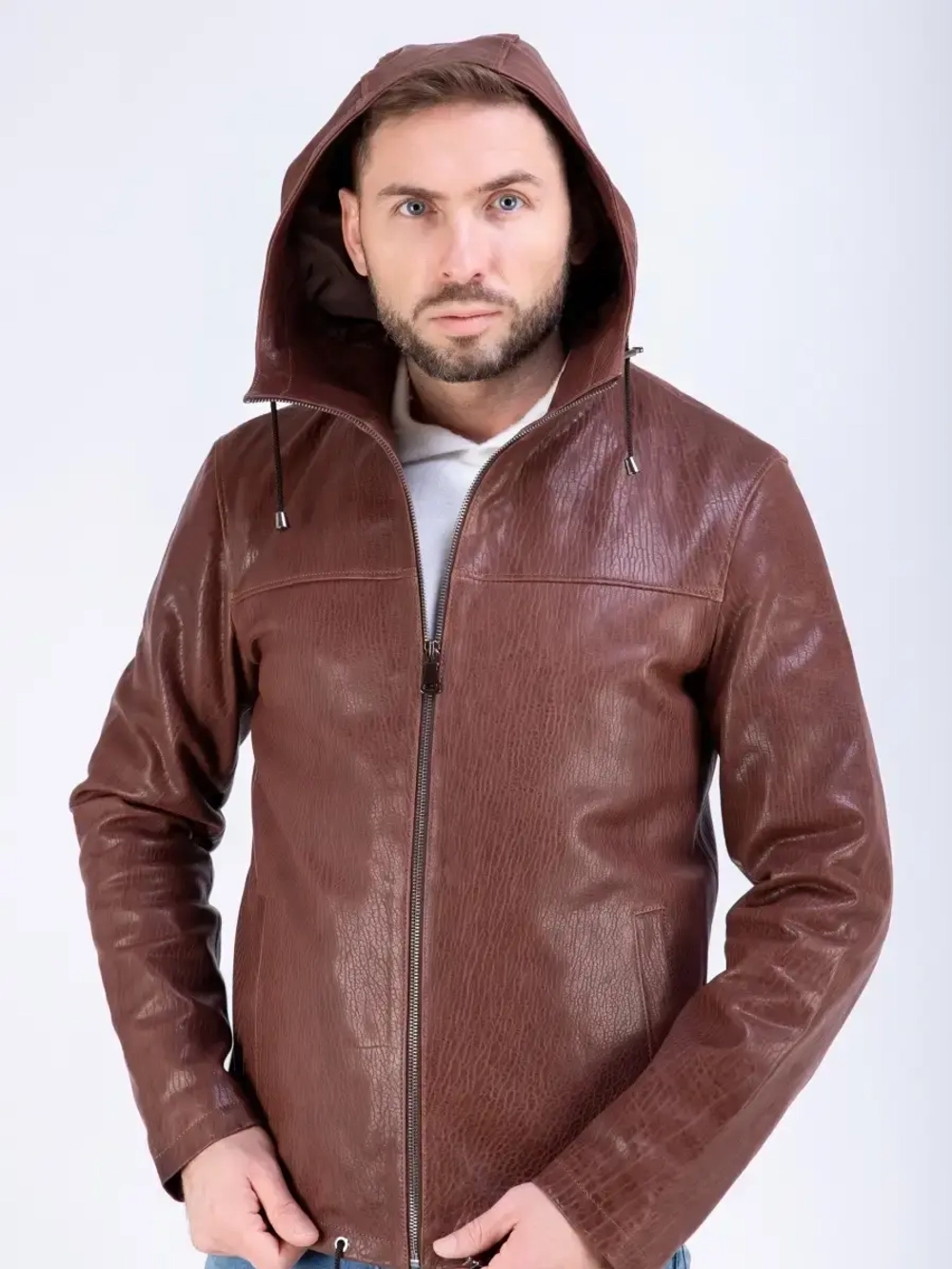 Куртка мужская  из натуральной кожи