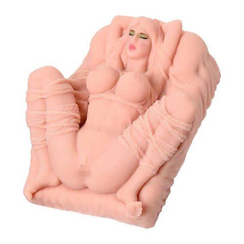 Мастурбатоор мини-кукла 27х18х11см с вагиной без вибрации Kokos Erica