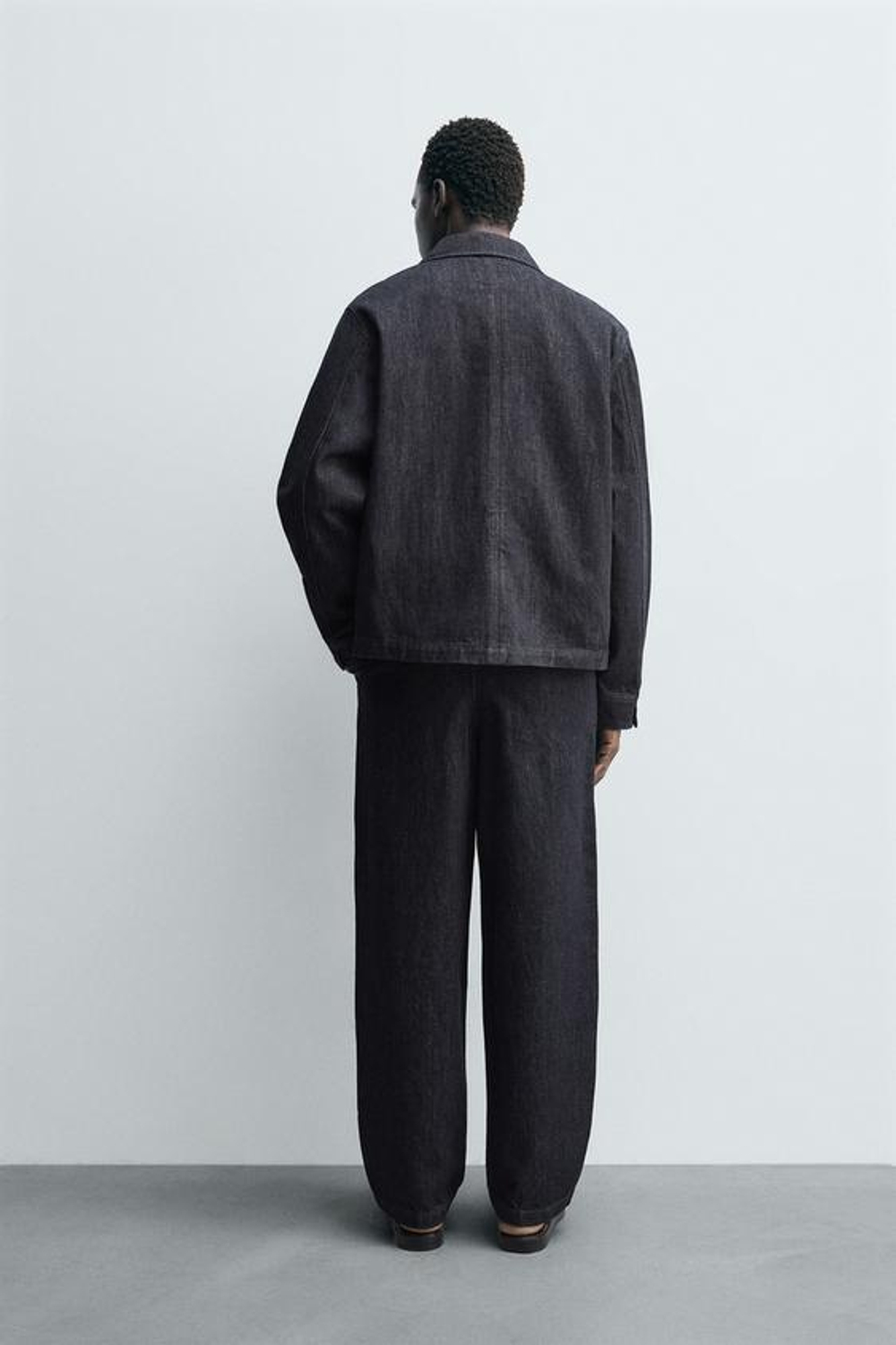 ZARA ДЖИНСЫ ЧИНОС RELAXED FIT, ИНДИГО