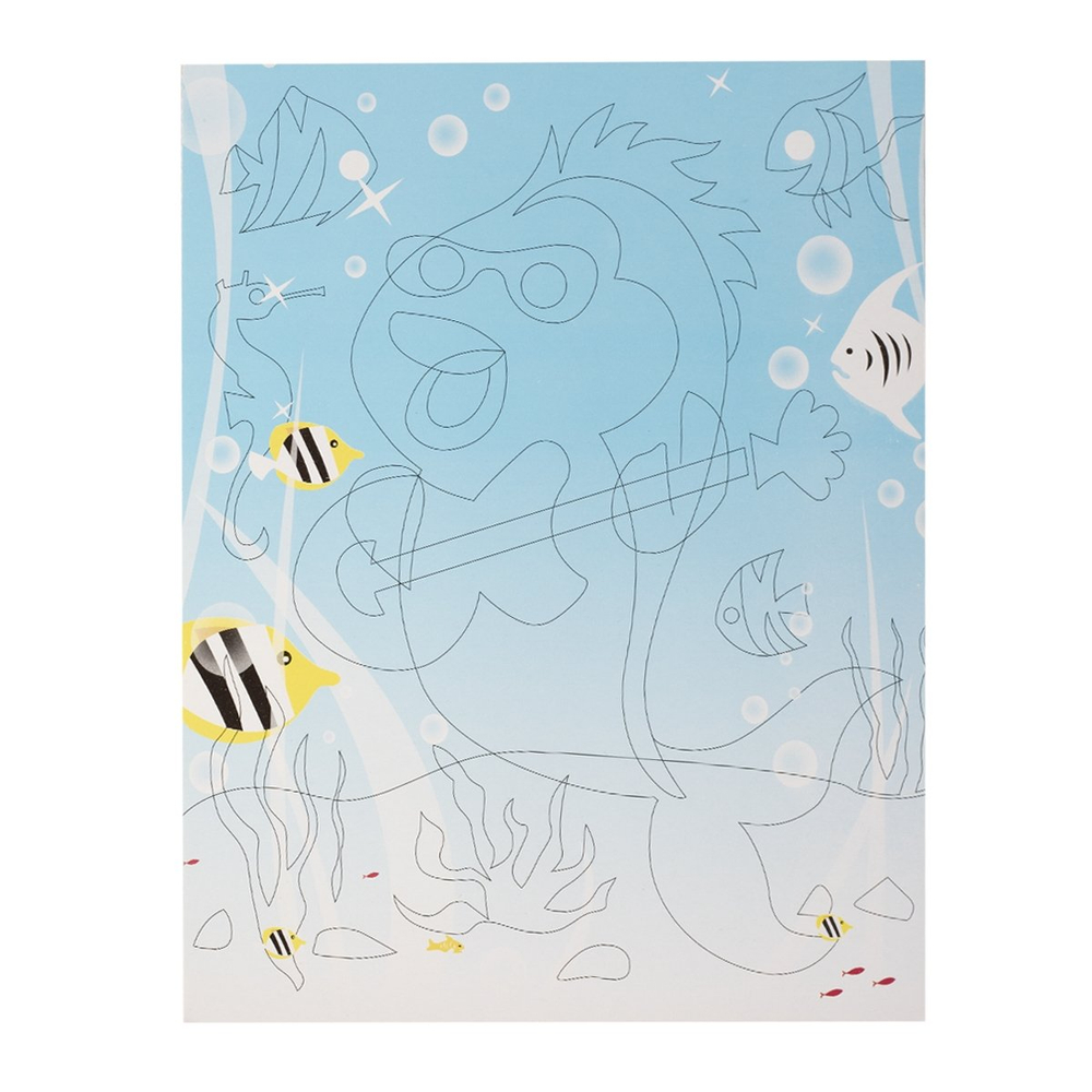 Аппликация Alingar, пакет с европодвесом, "Животные"