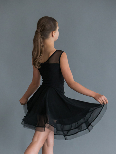 Детская юбочка с сеткой и регилином