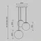 Подвесной светильник Базовая форма / Basic form E14х3 Maytoni mod321pl-03w