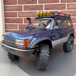 Трофи FMS 1:10 FCX10P Land Cruiser LC80 PRO V2 (темно синий)