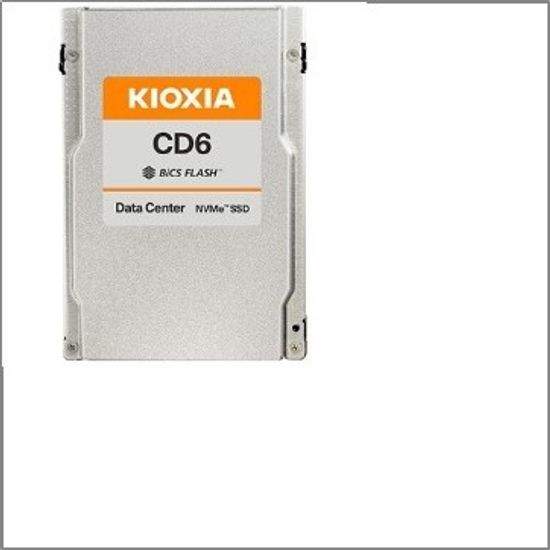 Накопитель SSD KIOXIA 2.5 (U3 15mm) Enterprise CD6-R SIE 7,68 TB, PCIe 4.0, NVMe 1.4, 6200MB/s/4000MB/s, 96-layer 3D TLC, 1 DWPD (KCD6XLUL7T68) KCD6XLUL7T68