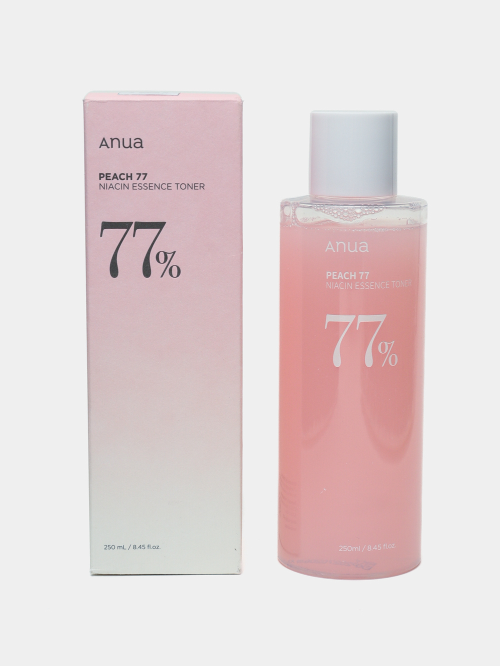 Тонер-эссенция смягчающий с экстрактом персика и ниацинамидом ANUA Peach 77 Niacin Essence Toner 250 мл