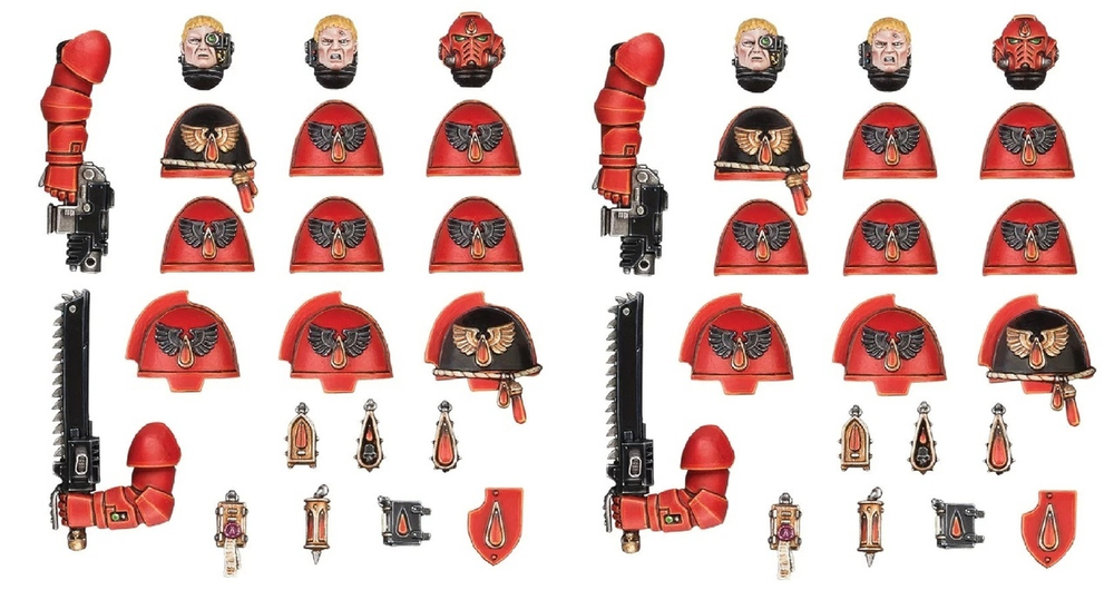 Blood Angels Primaris Upgrades