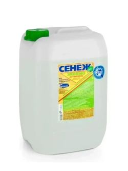 Пропитка Сенеж Экобио бесцветный антисептик для дерева 10 кг Экономичный бесцветный антисептик для помещений и деревянных конструкций под навесом