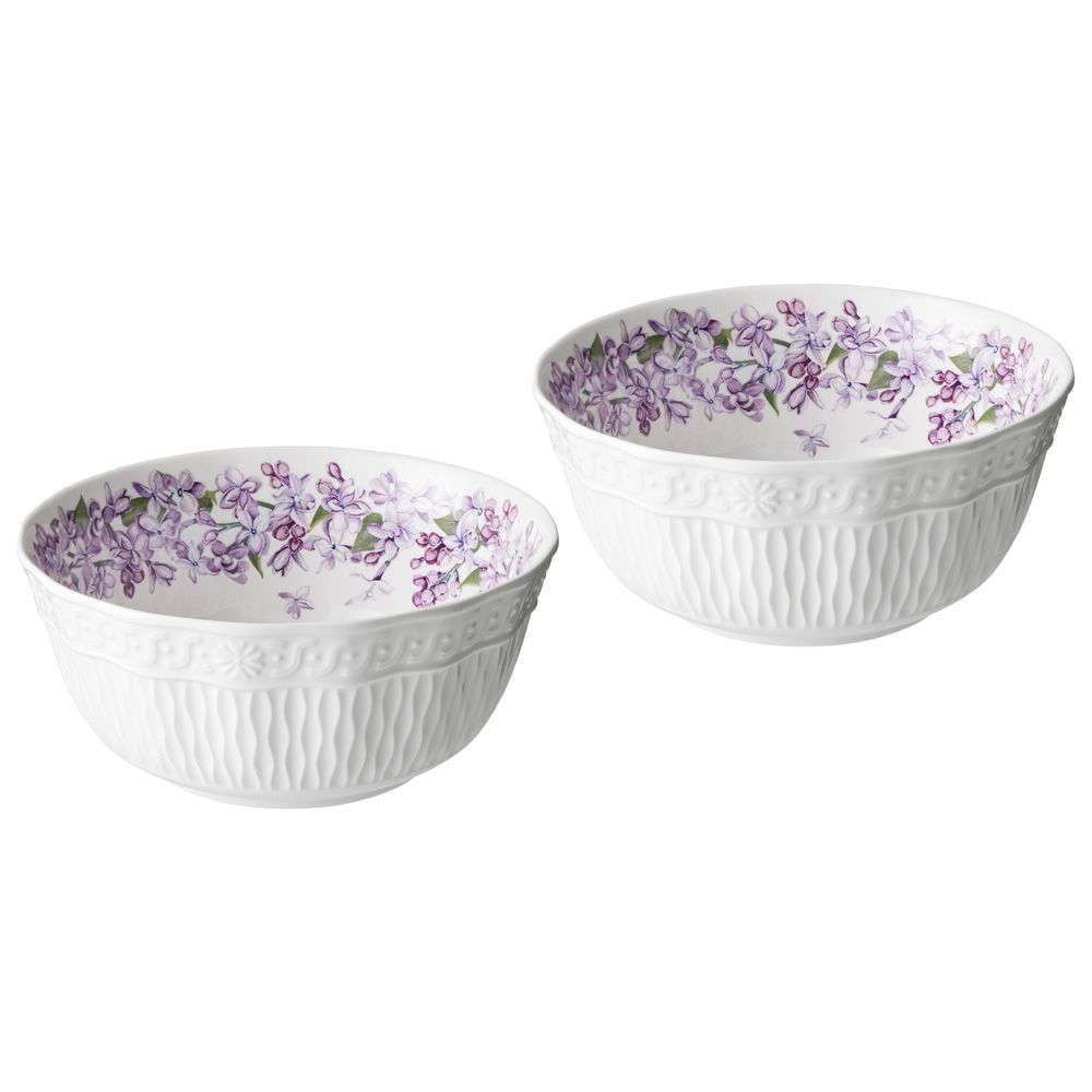 НАБОР САЛАТНИКОВ LEFARD "LILAC" 2 ШТ. 15*7 СМ (КОР=16НАБ.)