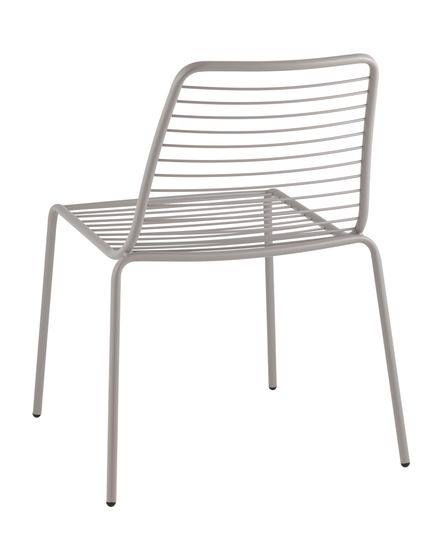 Стул Дели металл серый