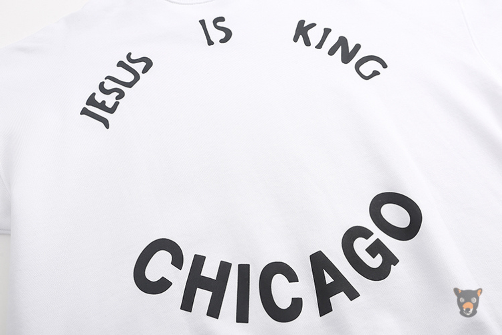 Свитшот Kanye West "Jesus is King Chicago"