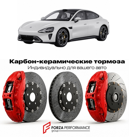 Карбон-керамическая тормозная система для Xiaomi SU7 I Max 2024-2026 Сяоми