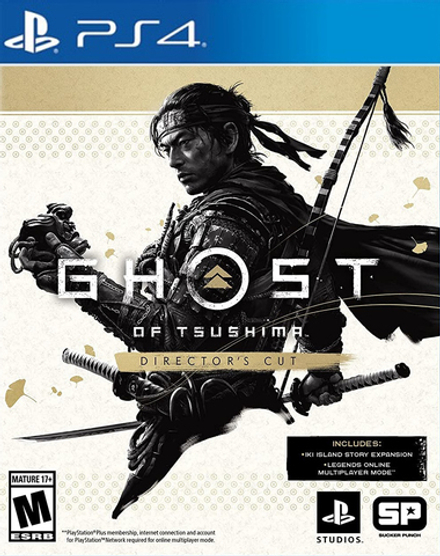Ghost of Tsushima Director's Cut (Призрак Цусимы) (диск для PS4, полностью на русском языке)