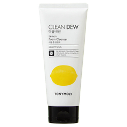Tony Moly Clean Dew Lemon Foam Cleanser  пенка для умывания с экстрактом лимона для тусклой кожи