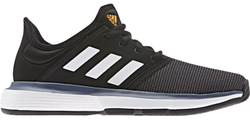 детские Кроссовки теннисные Adidas SoulCourt xJ - core black/white/tech ink