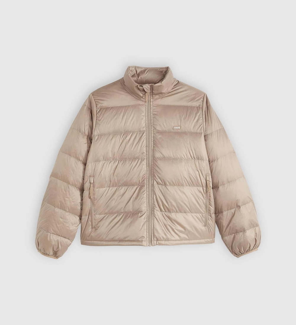 Пуховик женский LEVI'S POLLY PACKABLE DWN JCKT TAUPE GRAY