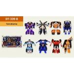 Робот Тобот Трансформер - автомобиль Роботы-Трансформеры Tobot Warrior "ITEM DT-339-8", игровой набор 8шт