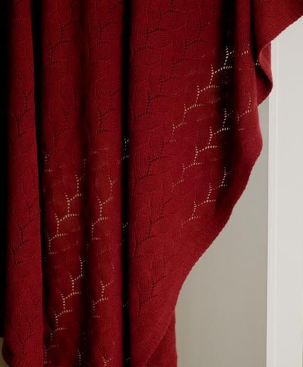 Элитный плед -покрывало Imperio 140 бордовый от Luxberry