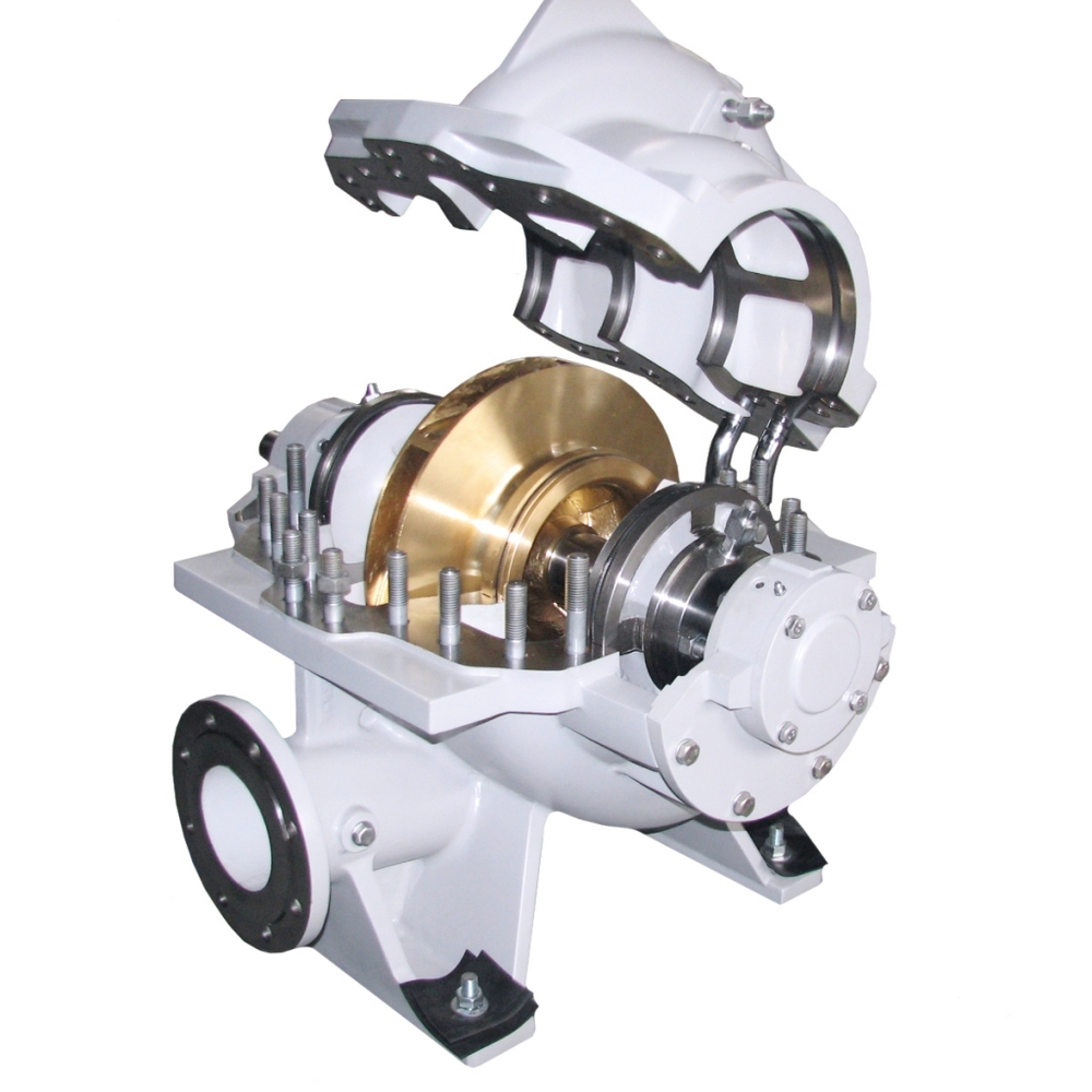 D125-250A - насос DeLium нового поколения двухстороннего входа с горизонтальным разъёмом корпуса