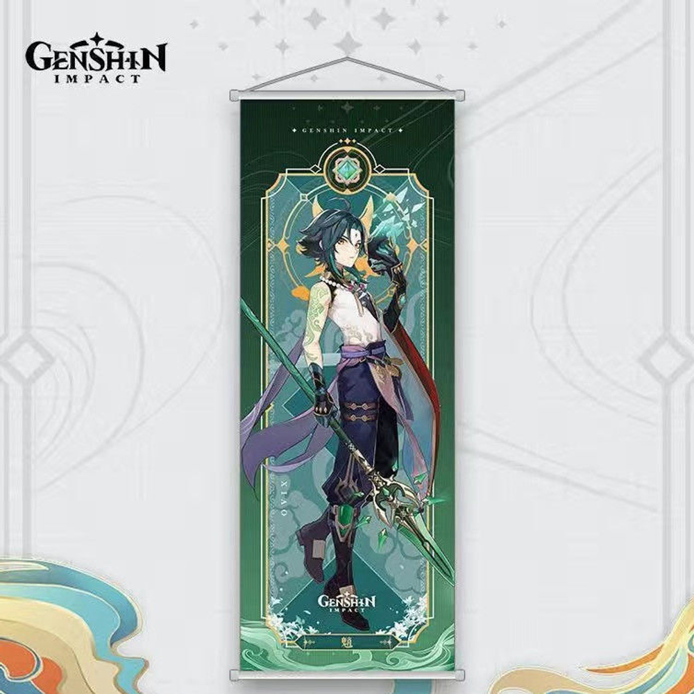 Гобелен "Genshin Impact / Геншин" 70х25 см