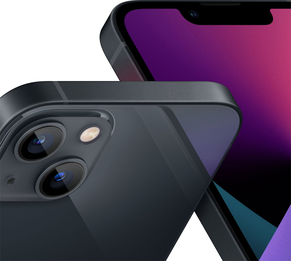 Смартфон Apple iPhone 13 128 ГБ, Dual: nano SIM + eSIM, Midnight