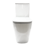 Унитаз-компакт безободковый WAVE ALEO Tornado1.0, гор,ниж,2-кн.арм, дюро,м/л,быстр,БЕЛЫЙ глянец NEW