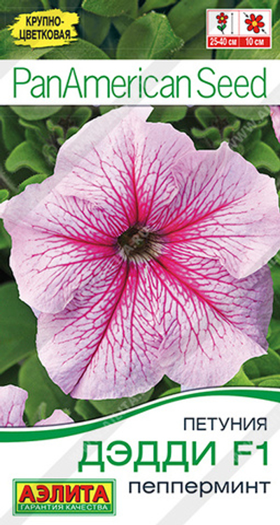 Петуния Дэдди F1 пепперминт (Аэлита)