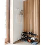 Настенная вешалка Sticks белая