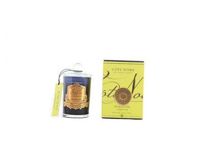 Свеча ароматическая POIRE D'ETEСвеча Cote Noire Черный / Золотой