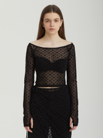 Топ Off Shoulder