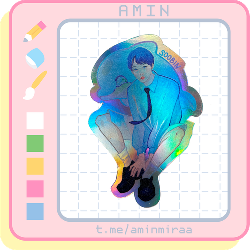 Плюшка / Стикер #35 / TXT