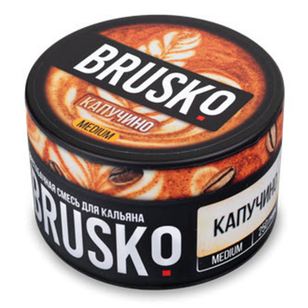 Бестабачная смесь для кальяна Brusko Medium Капучино 250гр