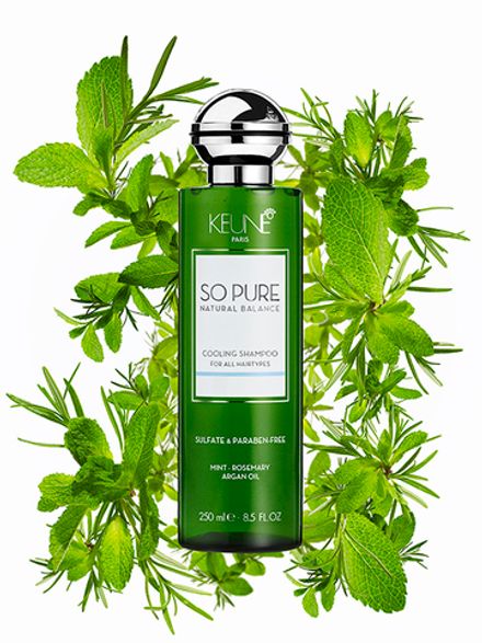 So Pure Keune Шампунь Освежающий Cooling Shampoo 250 мл
