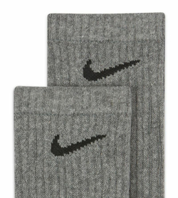 Теннисные носки Nike Everyday Cotton Cushioned Crew 6P - серый