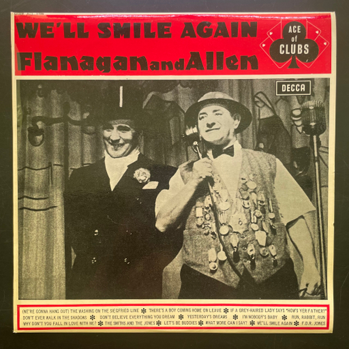 Flanagan & Allen ‎– We'll Smile Again (Англия 1965г.) Т