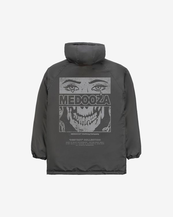 Куртка MEDOOZA Storm W "Face" Темно-Серая - фото 3