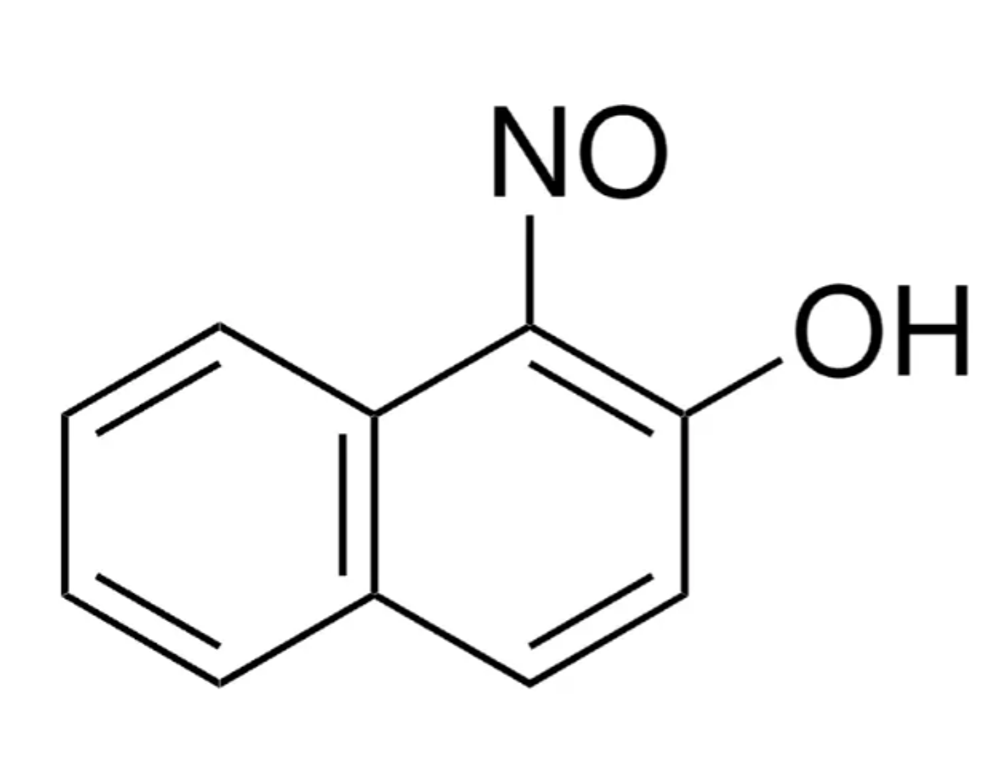 альфа-нитрозо-бета-нафтол - формула