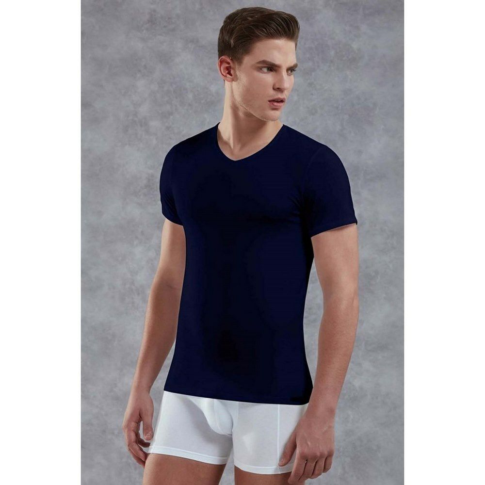 Мужская футболка синяя Doreanse 2855