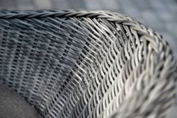 "Равенна" обеденная группа плетеная, цвет графит