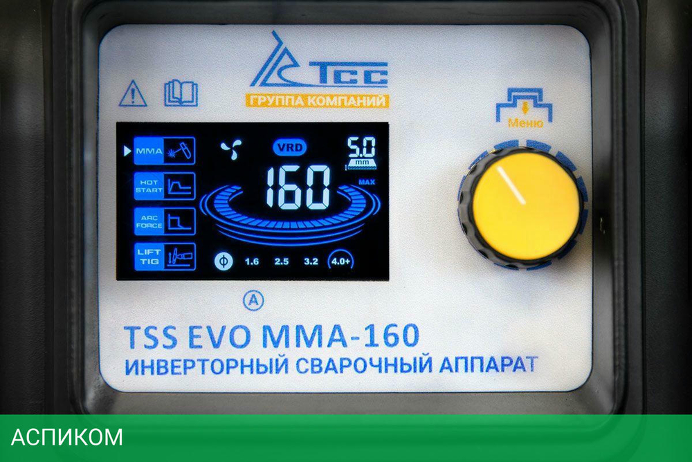 Сварочный аппарат ТСС EVO MMA-160 ММА DC (35245)